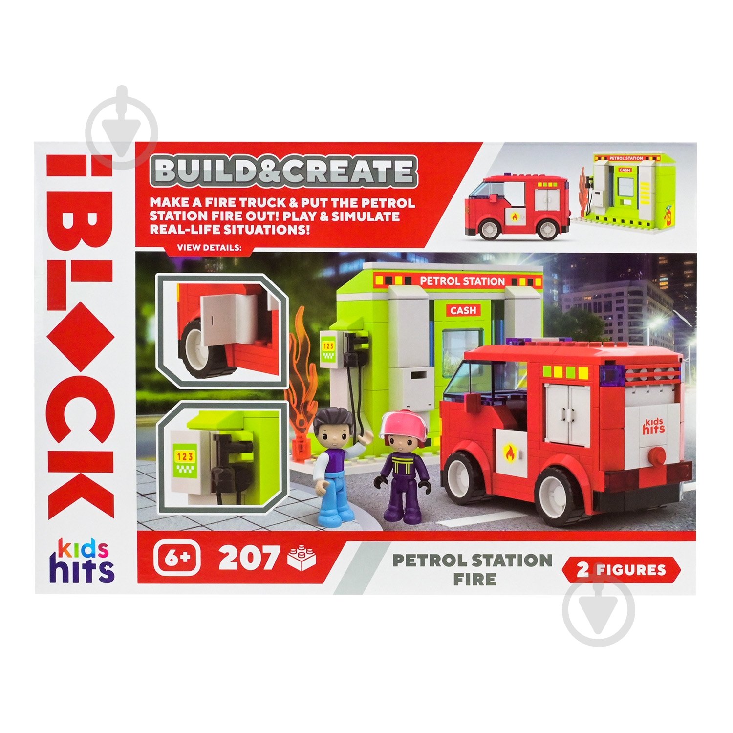 Конструктор Iblock FIRE 207 дет. KH43/002/2 - фото 3