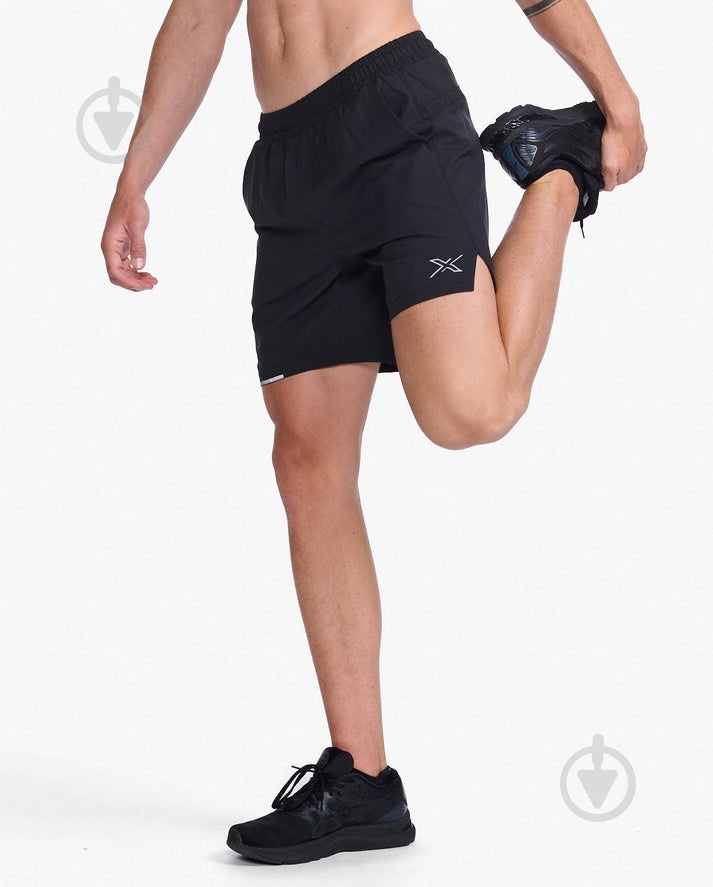 Шорти 2XU Aero 7 Inch Shorts MR6904b_BLK/SRF р. S чорний - фото 2