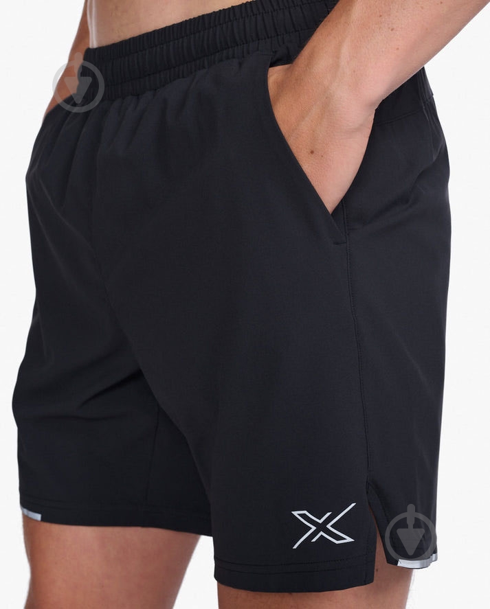 Шорти 2XU Aero 7 Inch Shorts MR6904b_BLK/SRF р. S чорний - фото 5