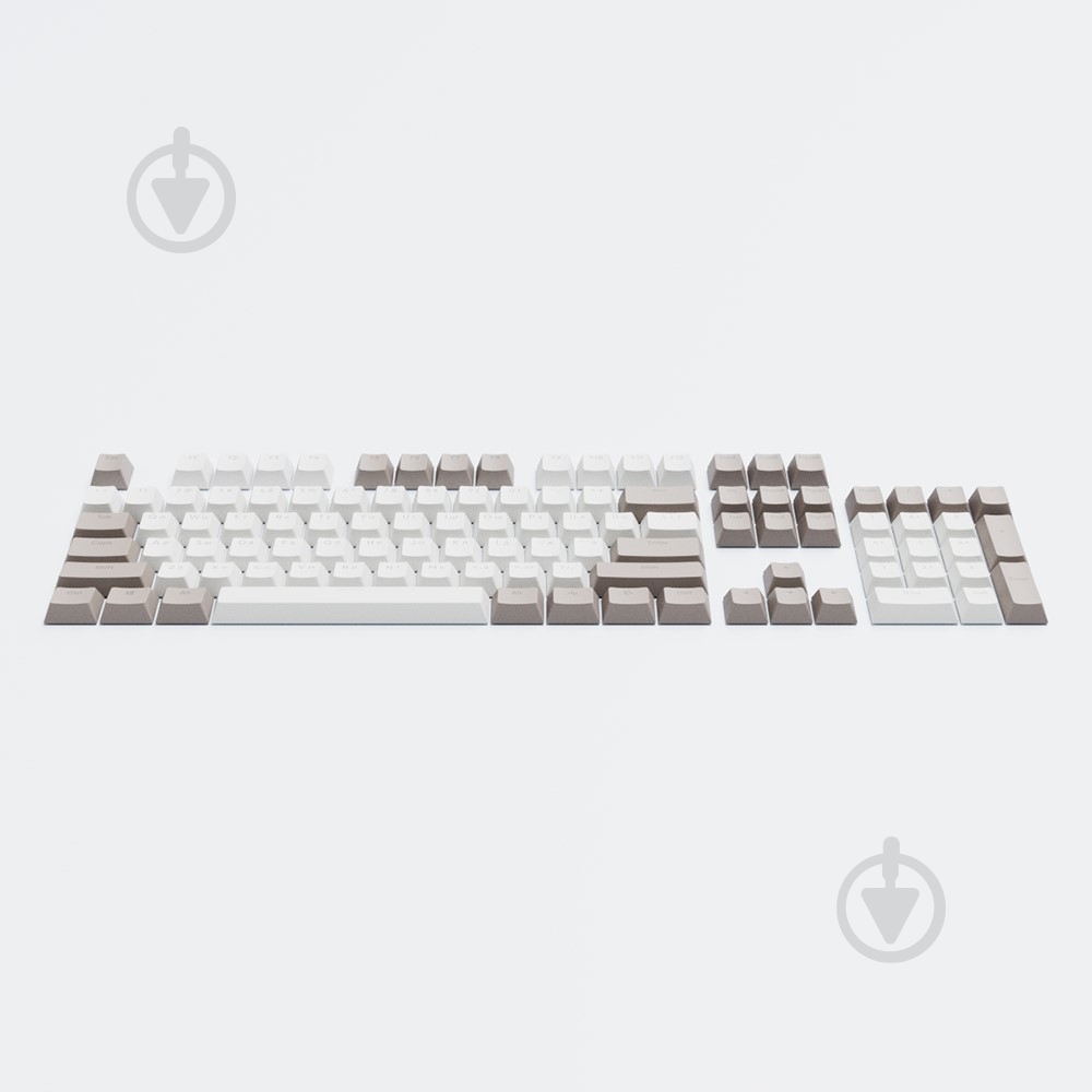 Набор кейкапов Dark Project DARK PROJECT Keycaps PBT Dark Project KS-48 (DP-KS-0048) серо-белые (DP-KS-0048) - фото 1