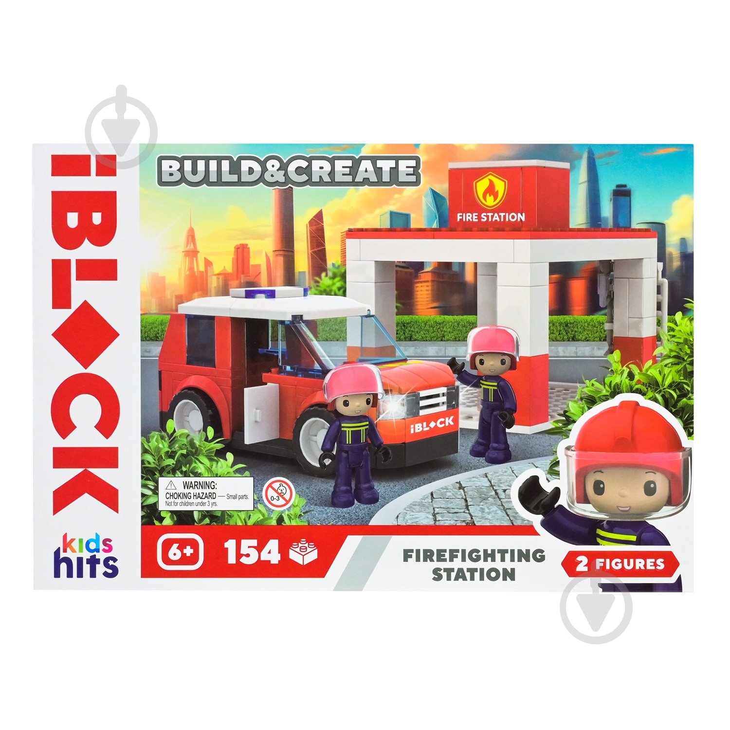 Конструктор Iblock FIRE 154 дет. KH43/002/4 - фото 2