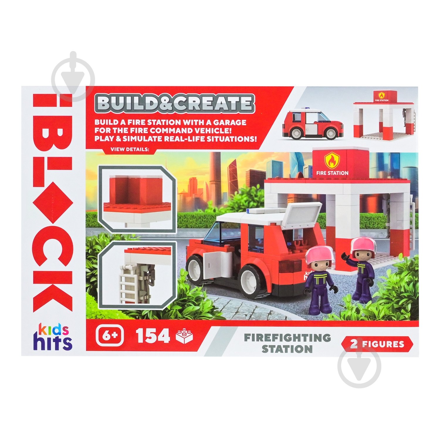 Конструктор Iblock FIRE 154 дет. KH43/002/4 - фото 4