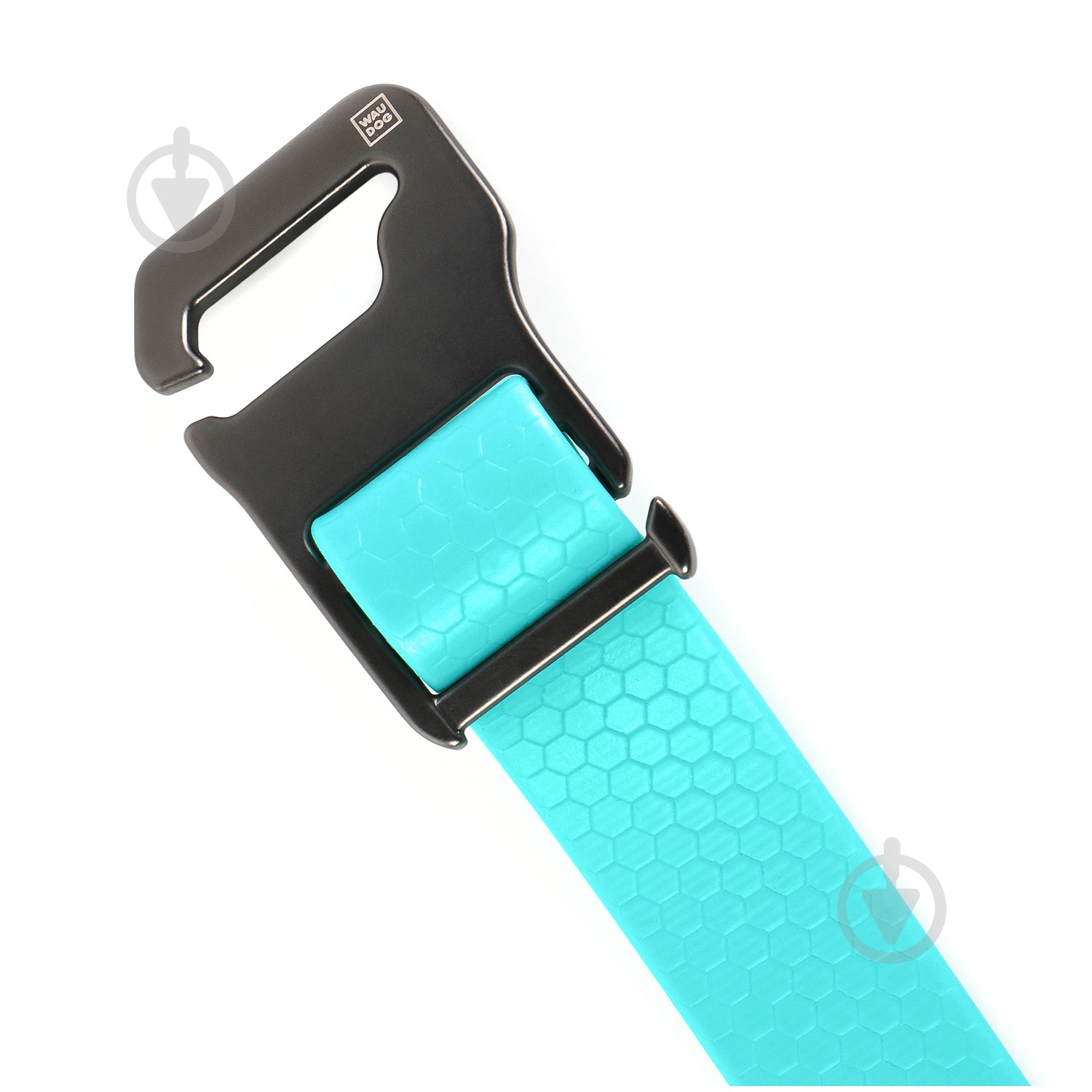 Ошейник WAUDOG Waterproof водостойкий 2х25-50 см ментоловый (светится в темноте) - фото 2