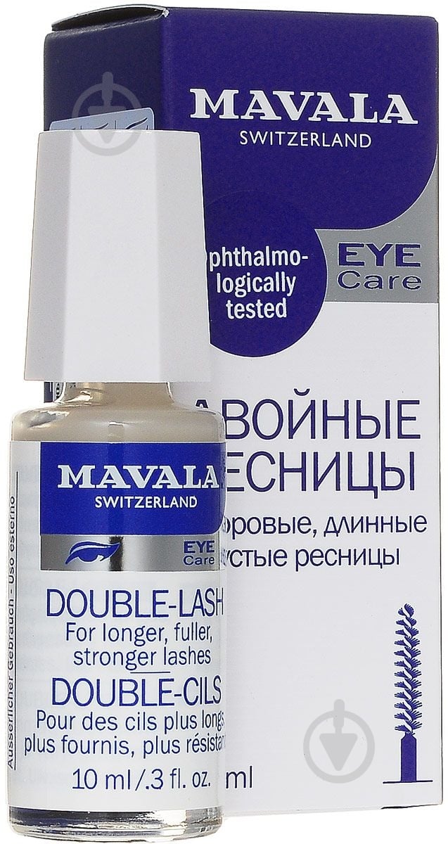 Гель для брів і вій Mavala «Подвійні вії» 10 мл - фото 1