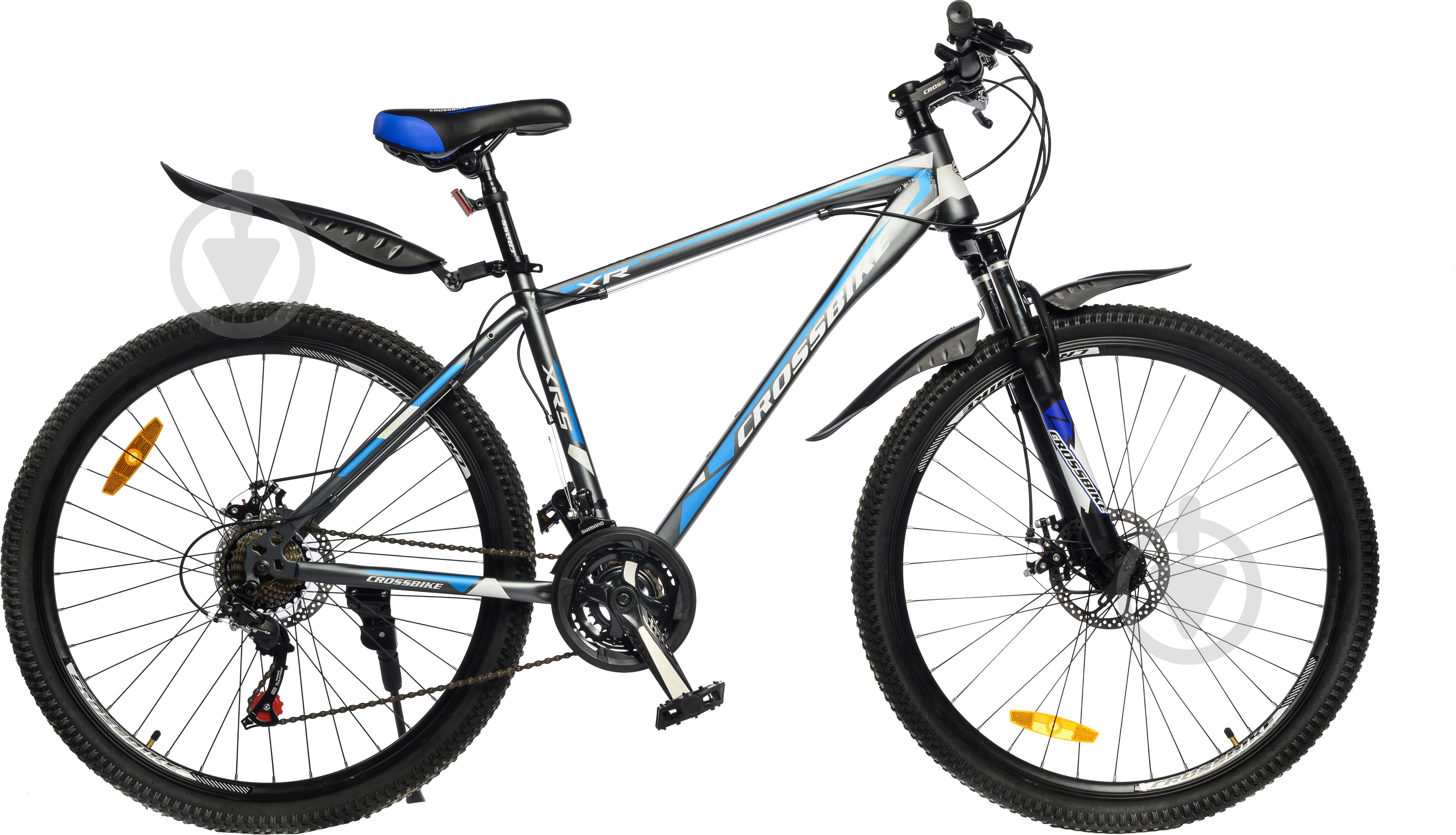 Велосипед Cross 29" 20"(51 см) Racer 2021 29PrJS-003304 сіро-синій - фото 1 Велосипед Cross 29" 20"(51 см) Racer 2021 29PrJS-003304 сіро-синій - фото 1