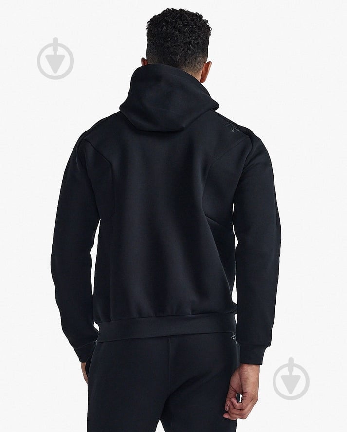 Джемпер 2XU Commute Full Zip Hoodie MR7225a_BLK/BLK р. M черный - фото 3