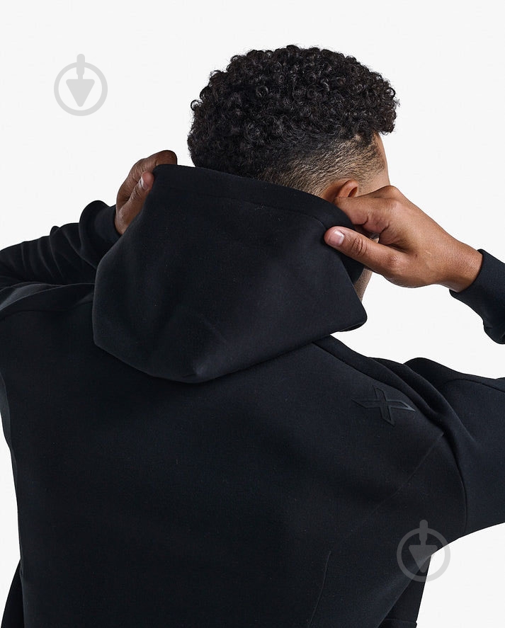 Джемпер 2XU Commute Full Zip Hoodie MR7225a_BLK/BLK р. M черный - фото 8