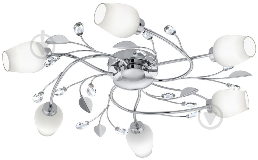 Люстра Eglo Pitale 6xG9 хром 95162 - фото 1