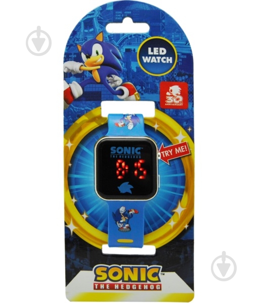 Часы детские Kids Licensing LED SONIC 6861267 - фото 1