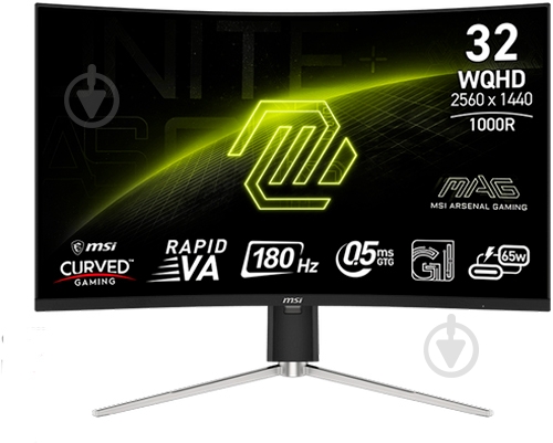 Монітор MSI 31,5" (MAG 325CQRF QD E2) - фото 1