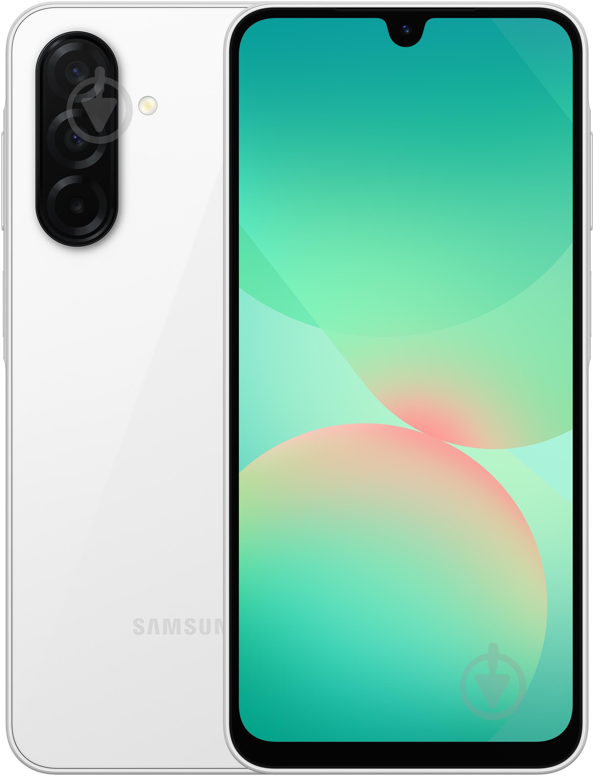 Смартфон Samsung Galaxy A26 5G 8/256GB white (SM-A266BZWCEUC) - фото 1