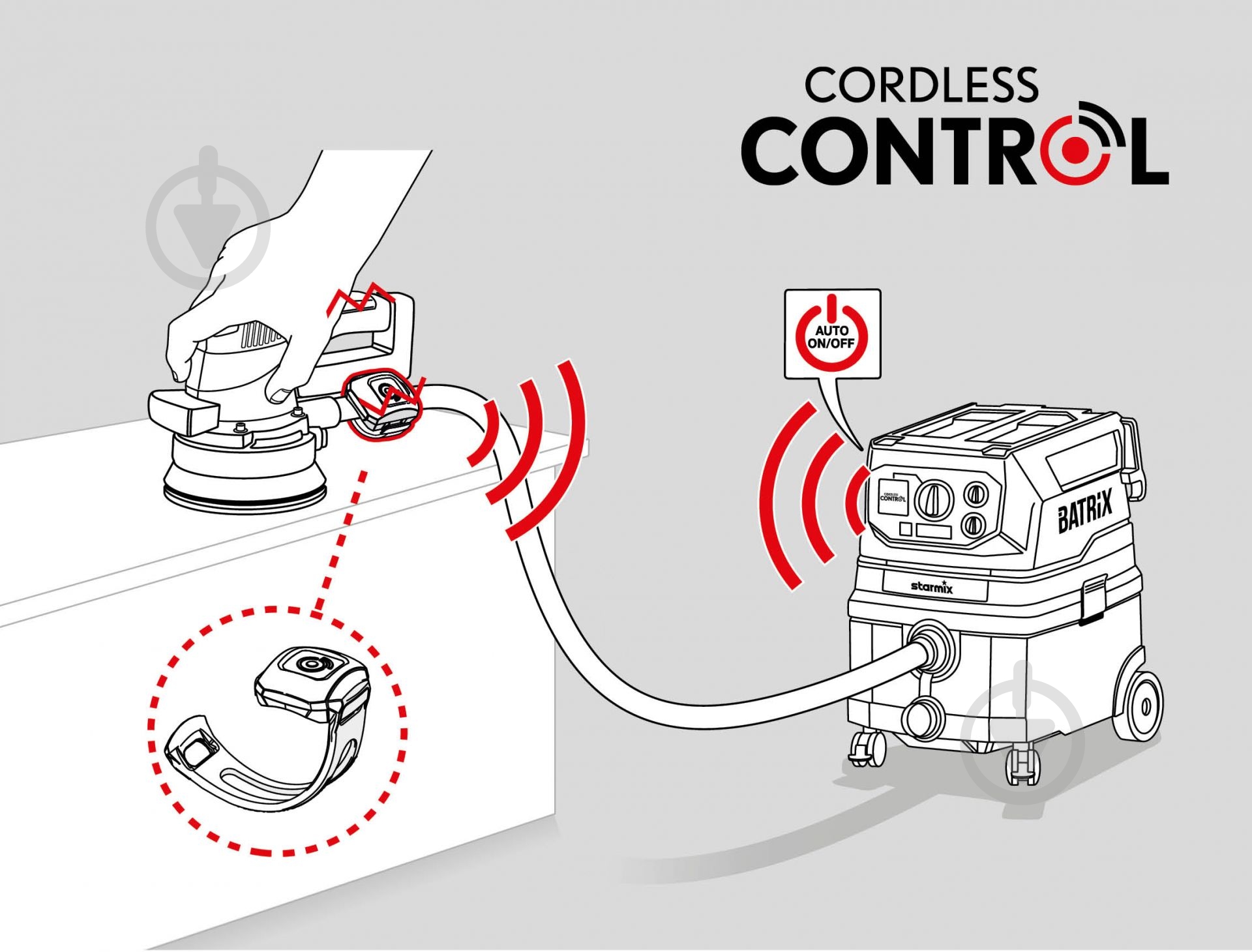 Пылесос Starmix BATRIX М36-18V (акум) 100777 - фото 4 Пылесос Starmix BATRIX М36-18V (акум) 100777 - фото 4