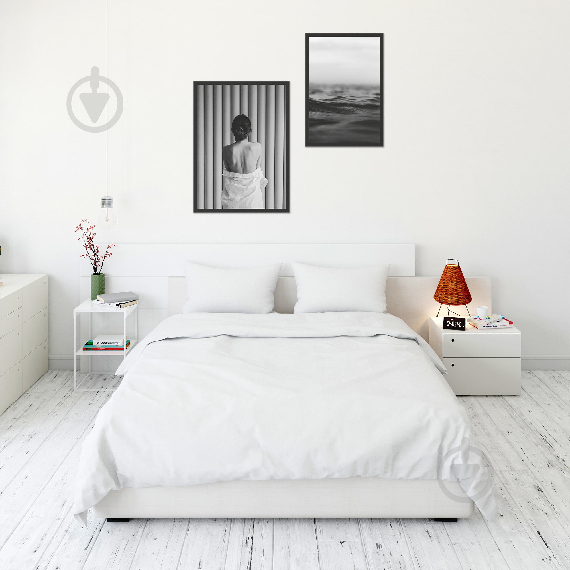 Картина модульна ЧБ Дуо 2 шт. WS Holst 4-608228L - фото 1 Картина модульна ЧБ Дуо 2 шт. WS Holst 4-608228L - фото 1