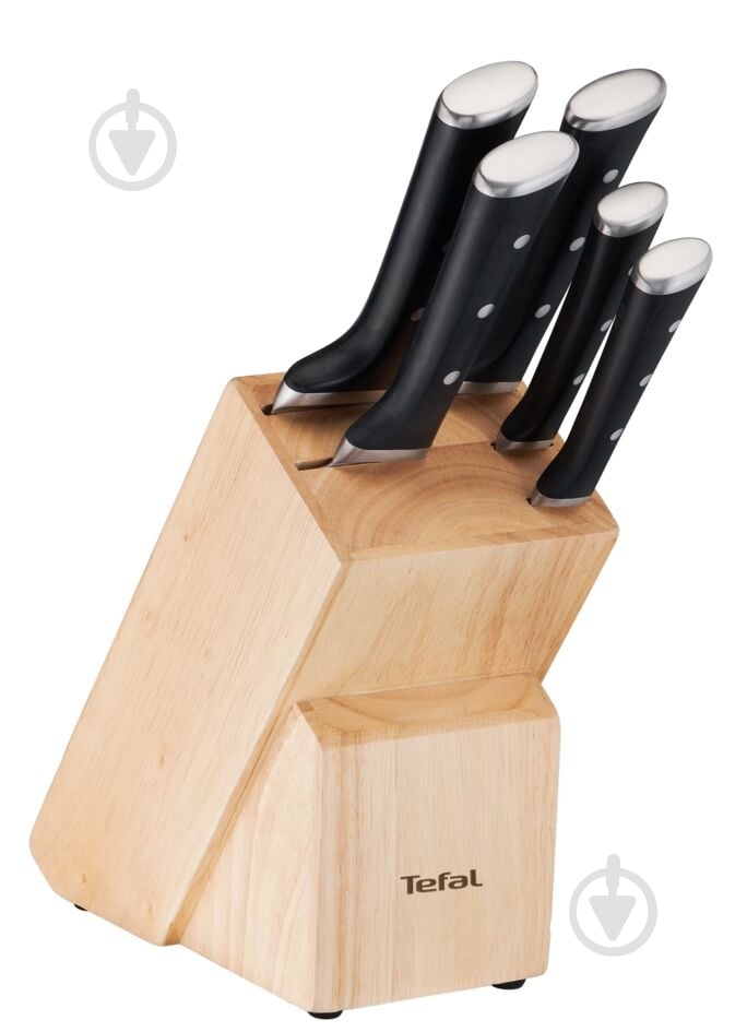 Набор ножей в колоде Tefal Ice Force 5 предметов K232S574 - фото 1
