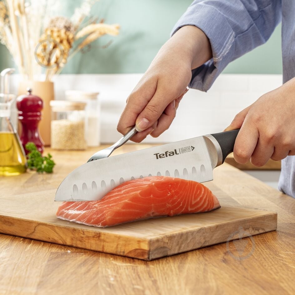 Набор ножей в колоде Tefal Ice Force 5 предметов K232S574 - фото 24