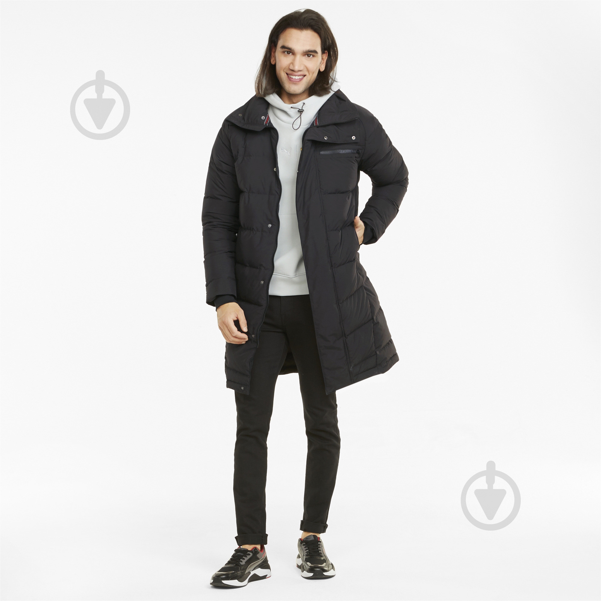 Куртка мужская Puma Ferrari Style Down Jacket 53176301 р.S черная - фото 5