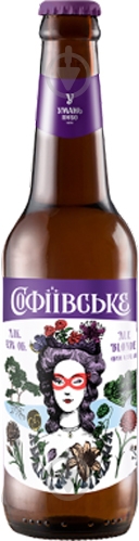 Пиво Уманьпиво Софиевское blond ale 4% 0,33 л - фото 1 Пиво Уманьпиво Софиевское blond ale 4% 0,33 л - фото 1