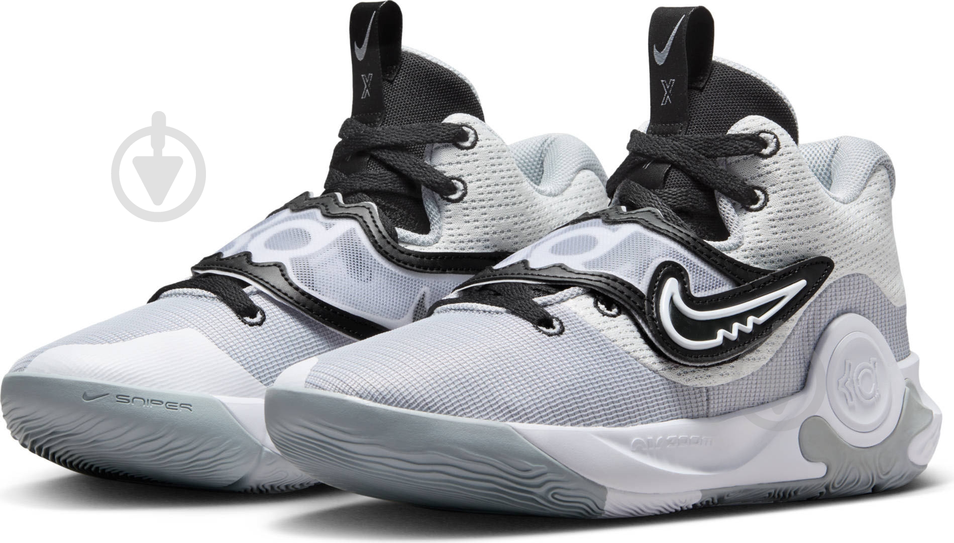 Кроссовки мужские демисезонные Nike KD TREY 5 X DD9538-102 р.38,5 белые - фото 5 Кроссовки мужские демисезонные Nike KD TREY 5 X DD9538-102 р.38,5 белые - фото 5