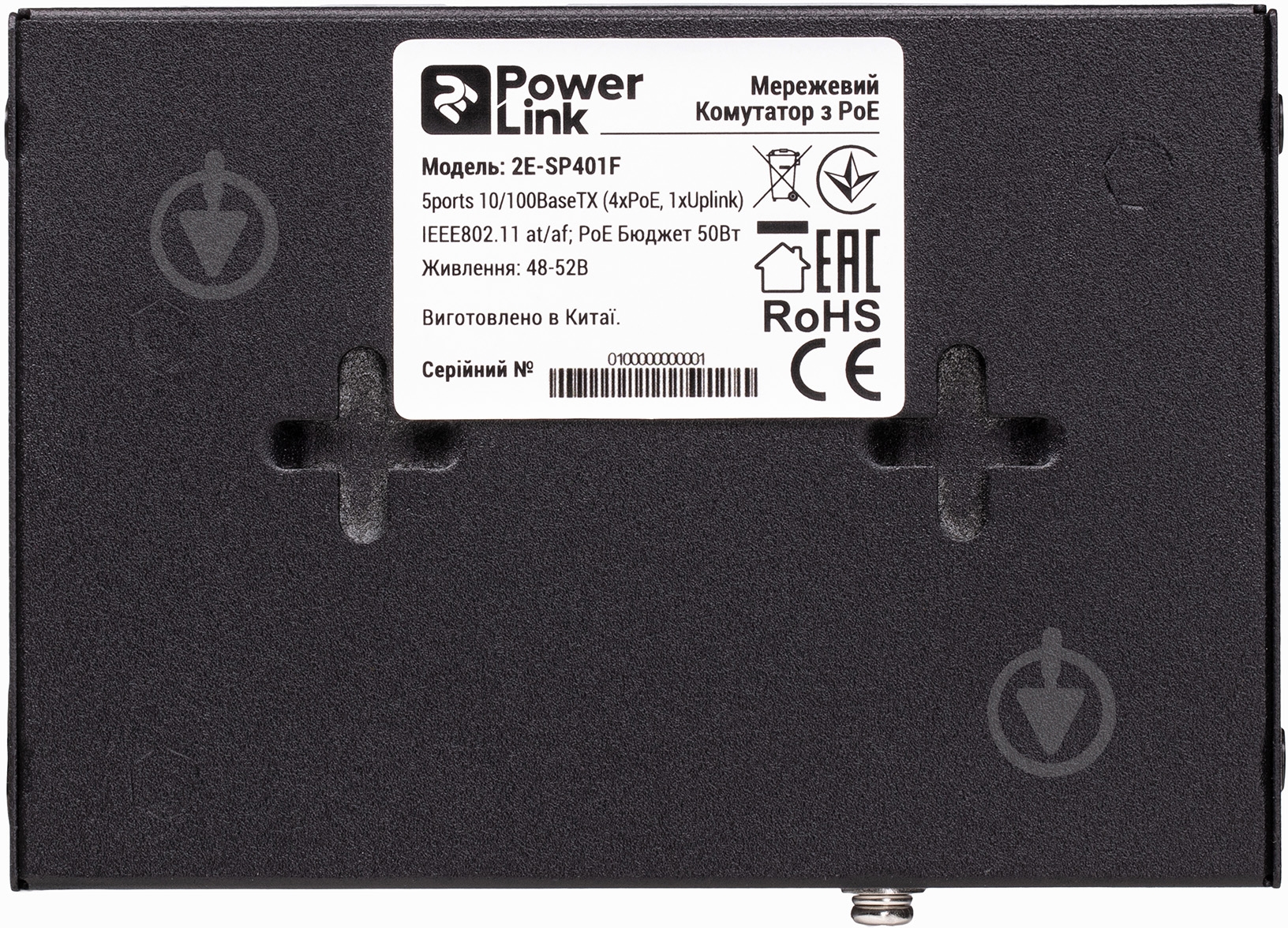 Коммутатор 2E PowerLink SP401F (2E-SP401F) - фото 8