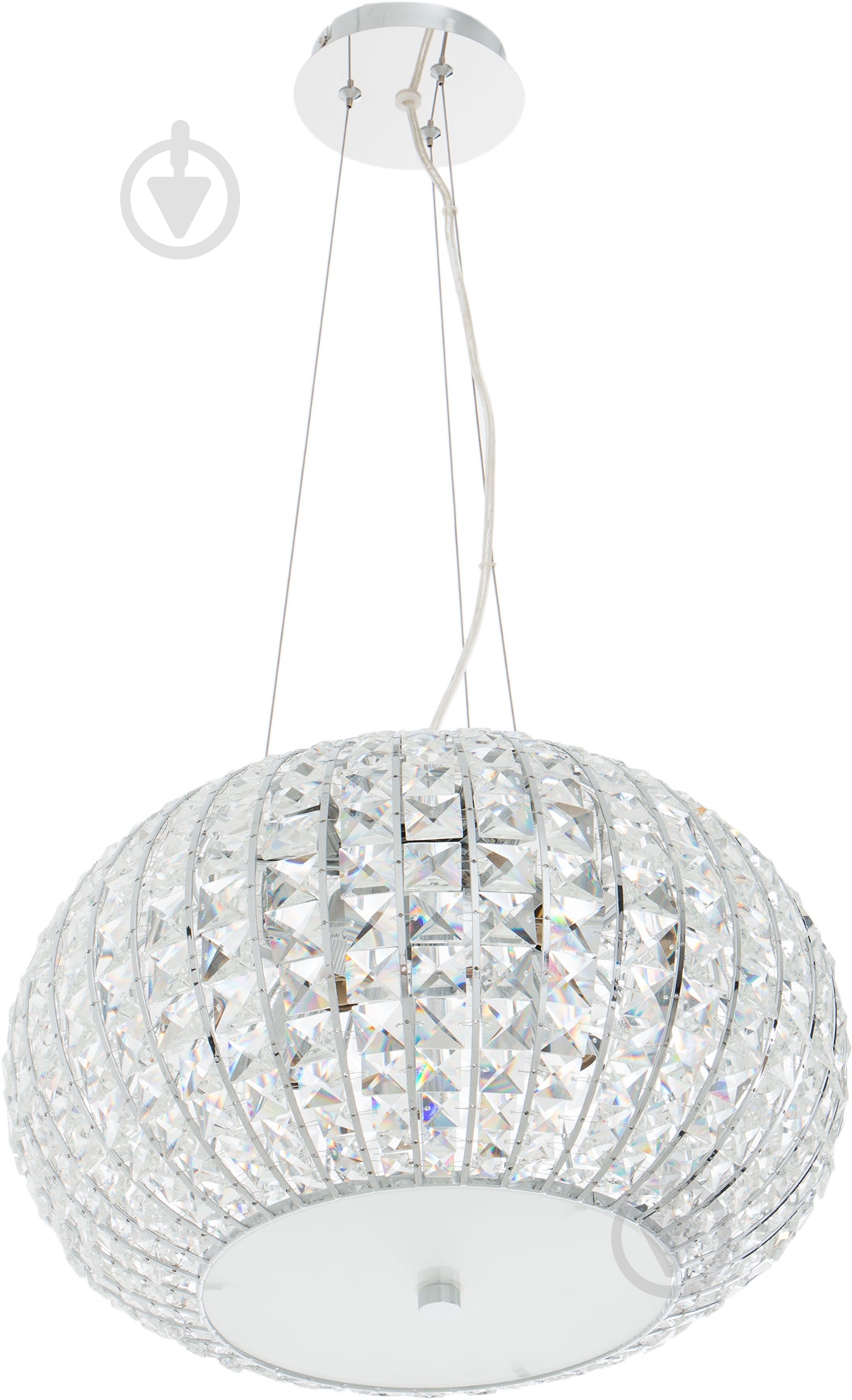 Люстра подвесная Crystal Lux 5xE14 хром Cristy/SP/500 clear - фото 1 Люстра подвесная Crystal Lux 5xE14 хром Cristy/SP/500 clear - фото 1