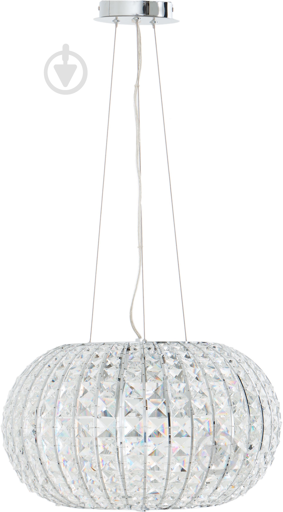 Люстра подвесная Crystal Lux 5xE14 хром Cristy/SP/500 clear - фото 2 Люстра подвесная Crystal Lux 5xE14 хром Cristy/SP/500 clear - фото 2