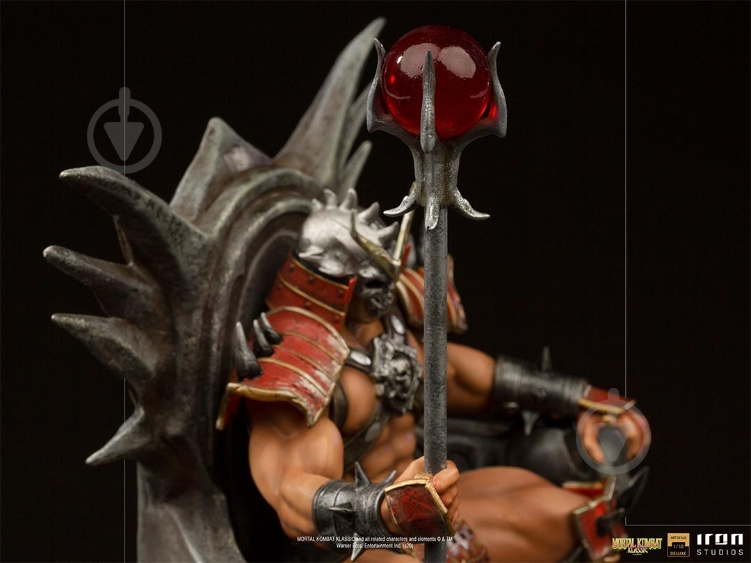 Статуэтка Iron Studios Mortal Kombat 11 Shao Kahn art scale 1/10 Шао Кан (MORTAL34220-10) - фото 6