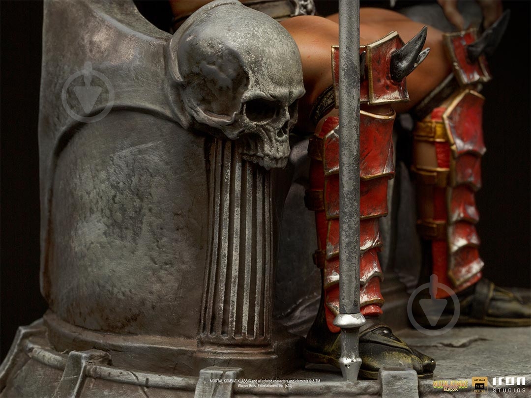 Статуэтка Iron Studios Mortal Kombat 11 Shao Kahn art scale 1/10 Шао Кан (MORTAL34220-10) - фото 7