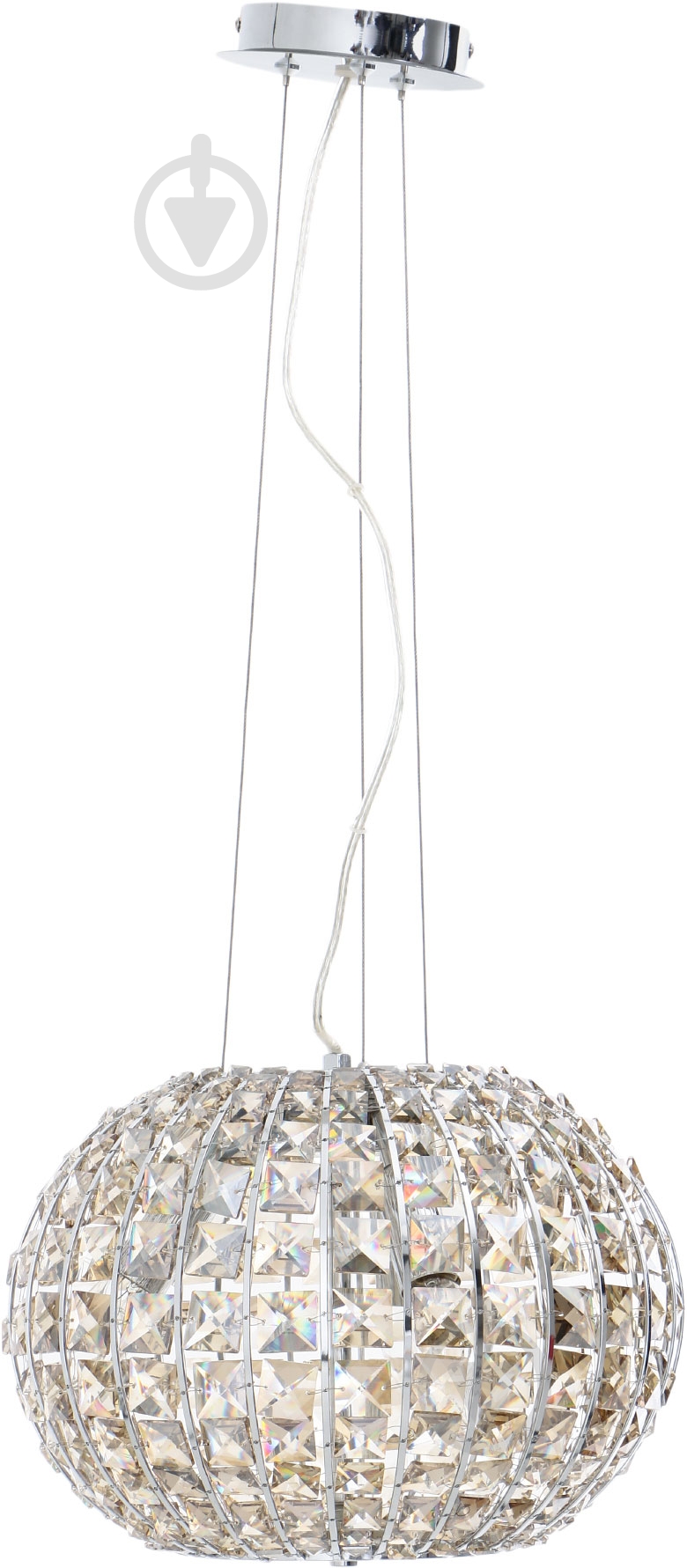 Люстра подвесная Crystal Lux 3xE14 золотой Cristy/SP/400 oro - фото 2 Люстра подвесная Crystal Lux 3xE14 золотой Cristy/SP/400 oro - фото 2