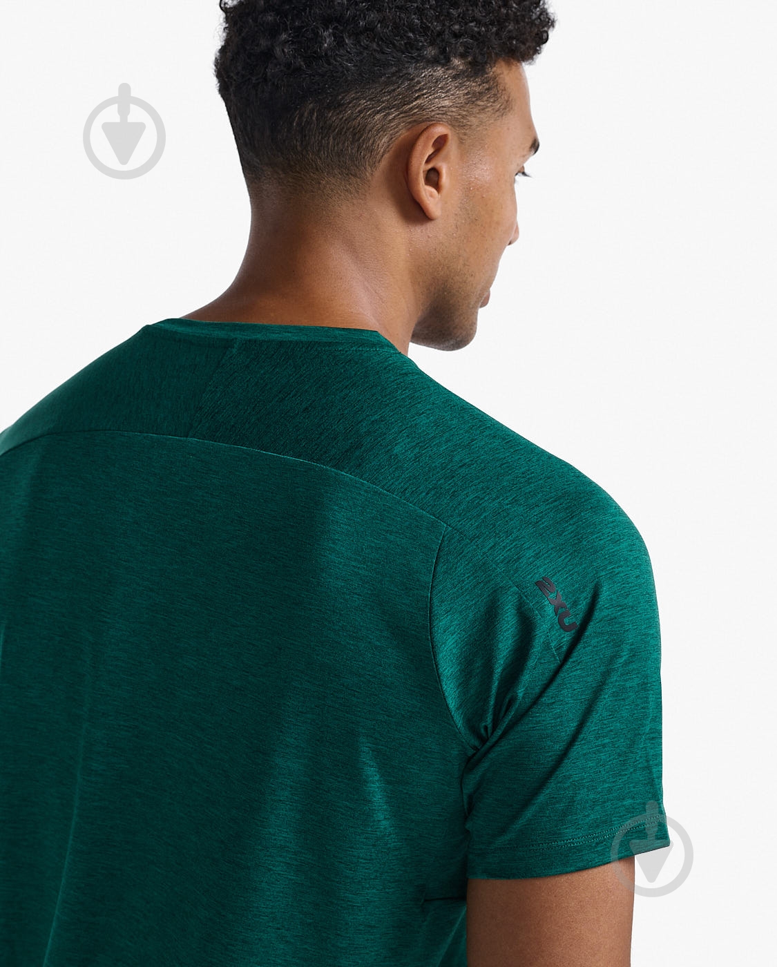 Футболка 2XU Motion Tee MR7158a_FGR/BLK р.2XL зелений - фото 5