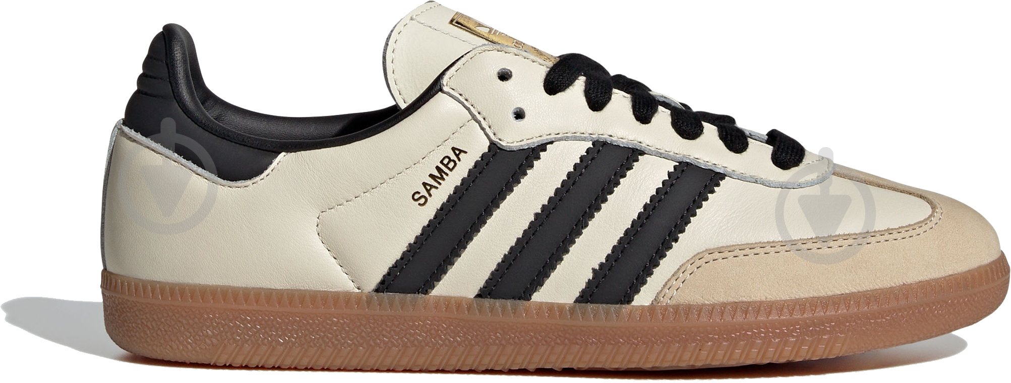 Кросівки жіночі демісезонні Adidas SAMBA OG W ID0478 р.40 2/3 бежеві - фото 1