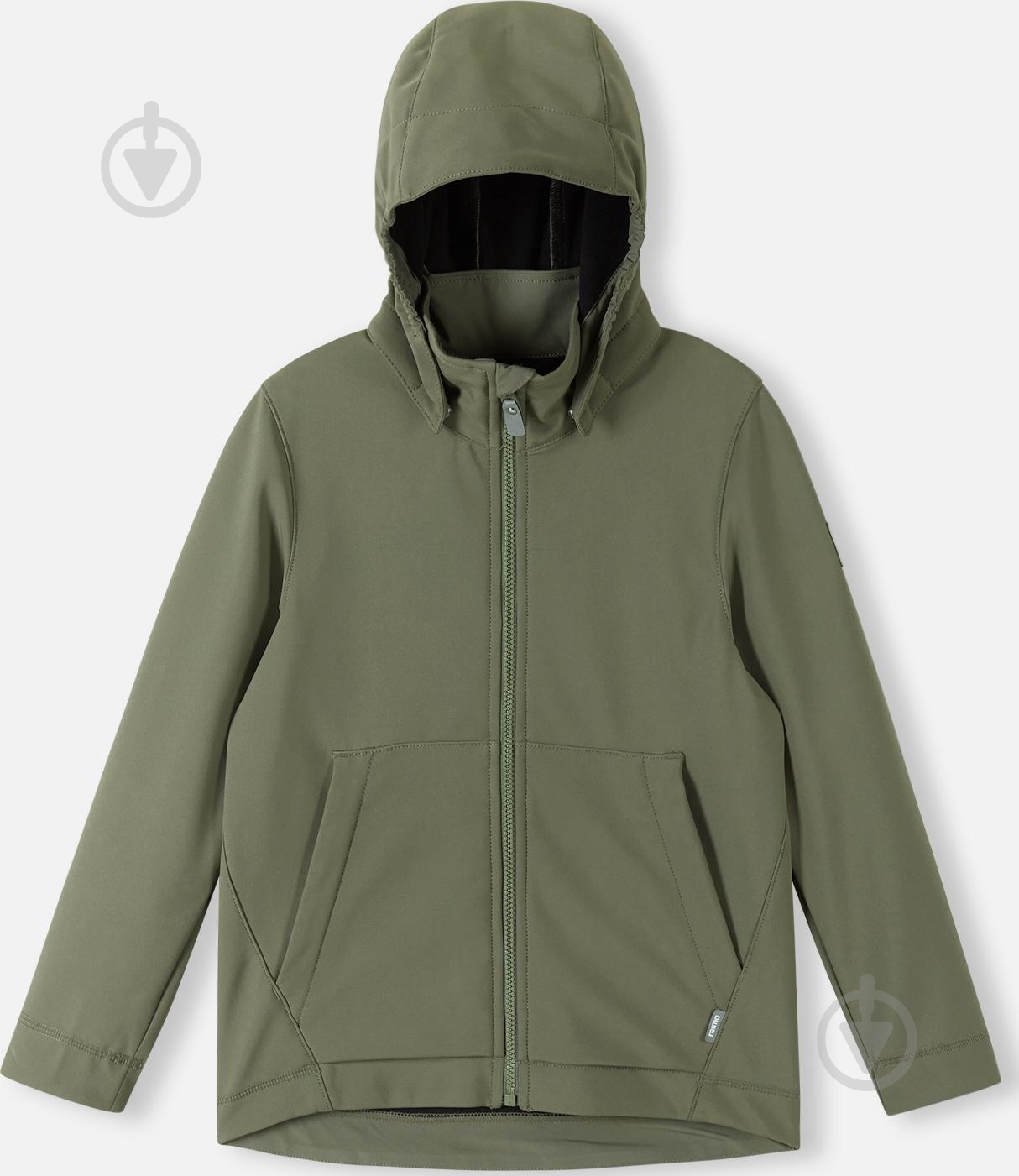 Куртка унисекс Reima Softshell Koivula р.122 зеленый 5100290A-8920 - фото 3