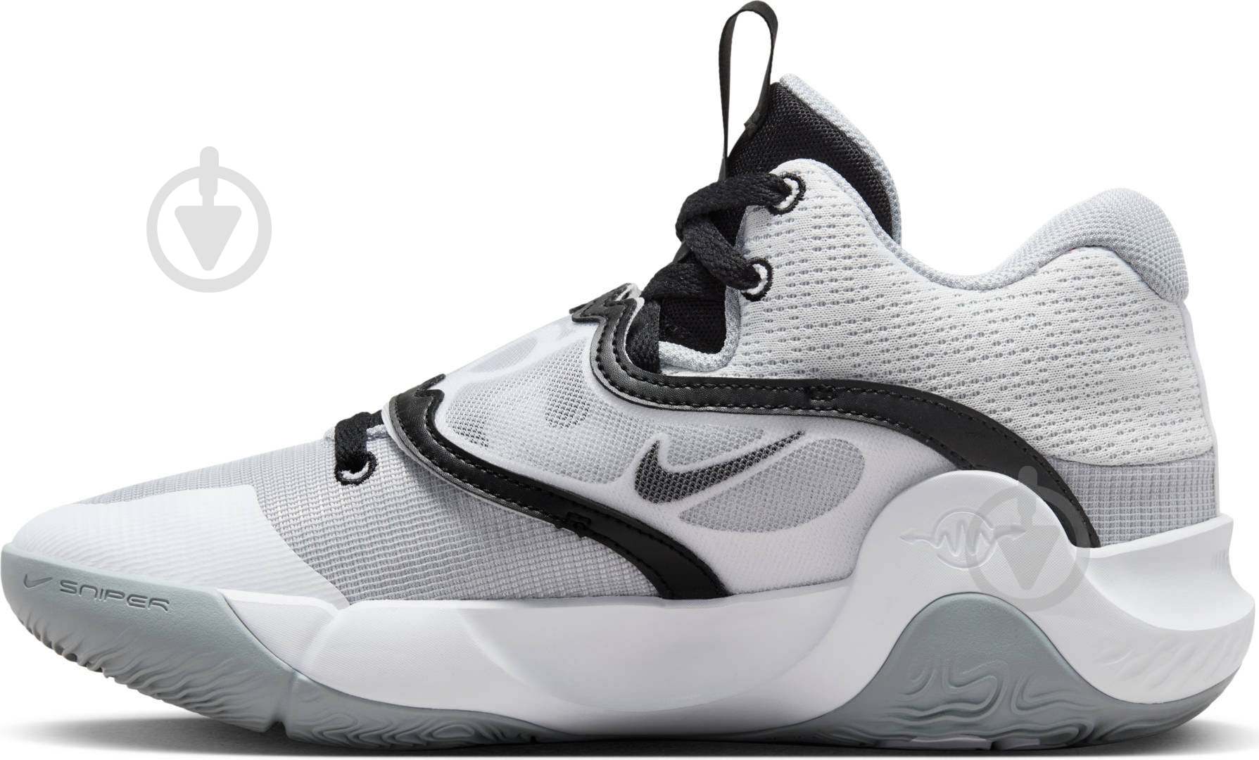 Кроссовки мужские демисезонные Nike KD TREY 5 X DD9538-102 р.42,5 белые - фото 4 Кроссовки мужские демисезонные Nike KD TREY 5 X DD9538-102 р.42,5 белые - фото 4