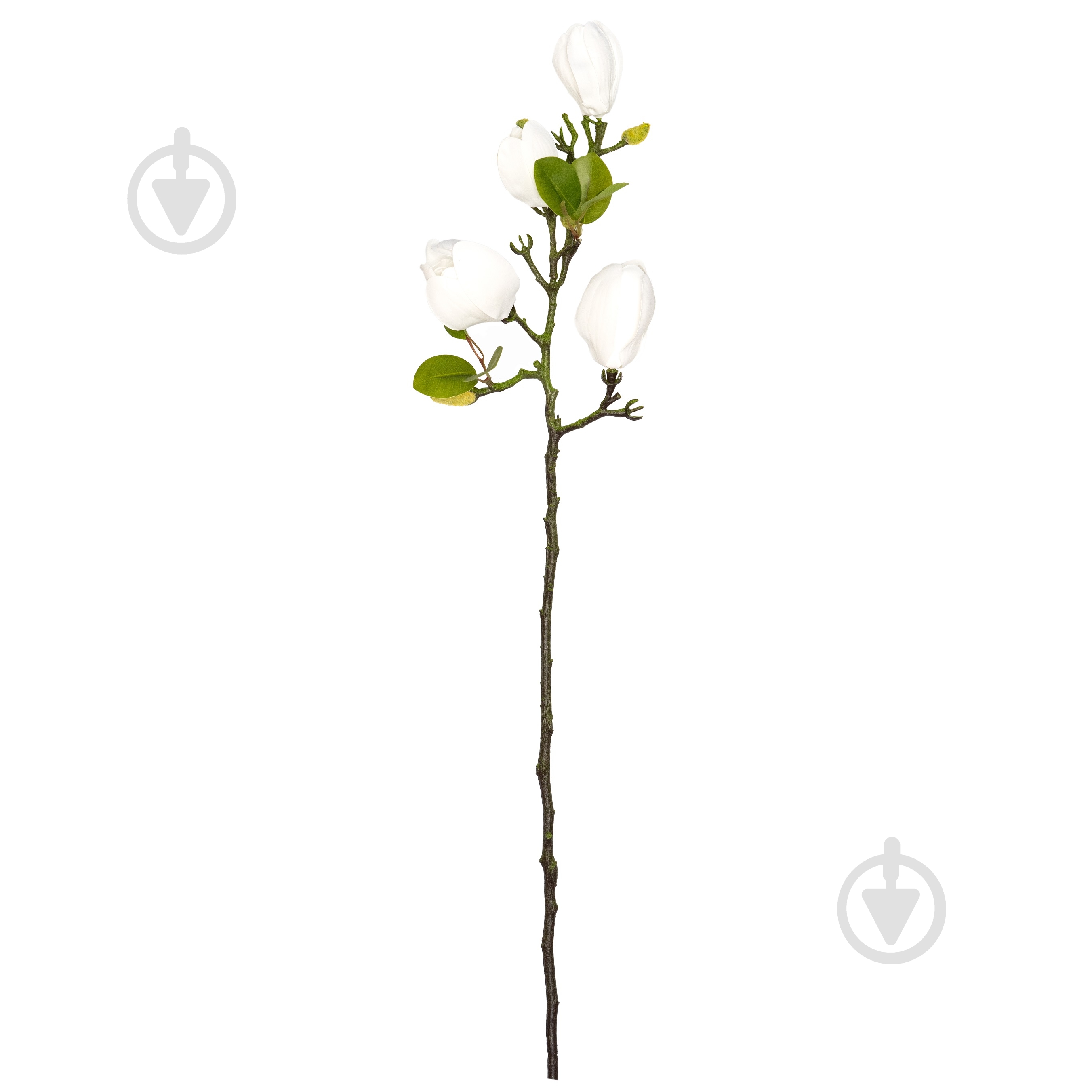 Цветок искусственный Магнолия 68 см белый 632434 Девилон - фото 1
