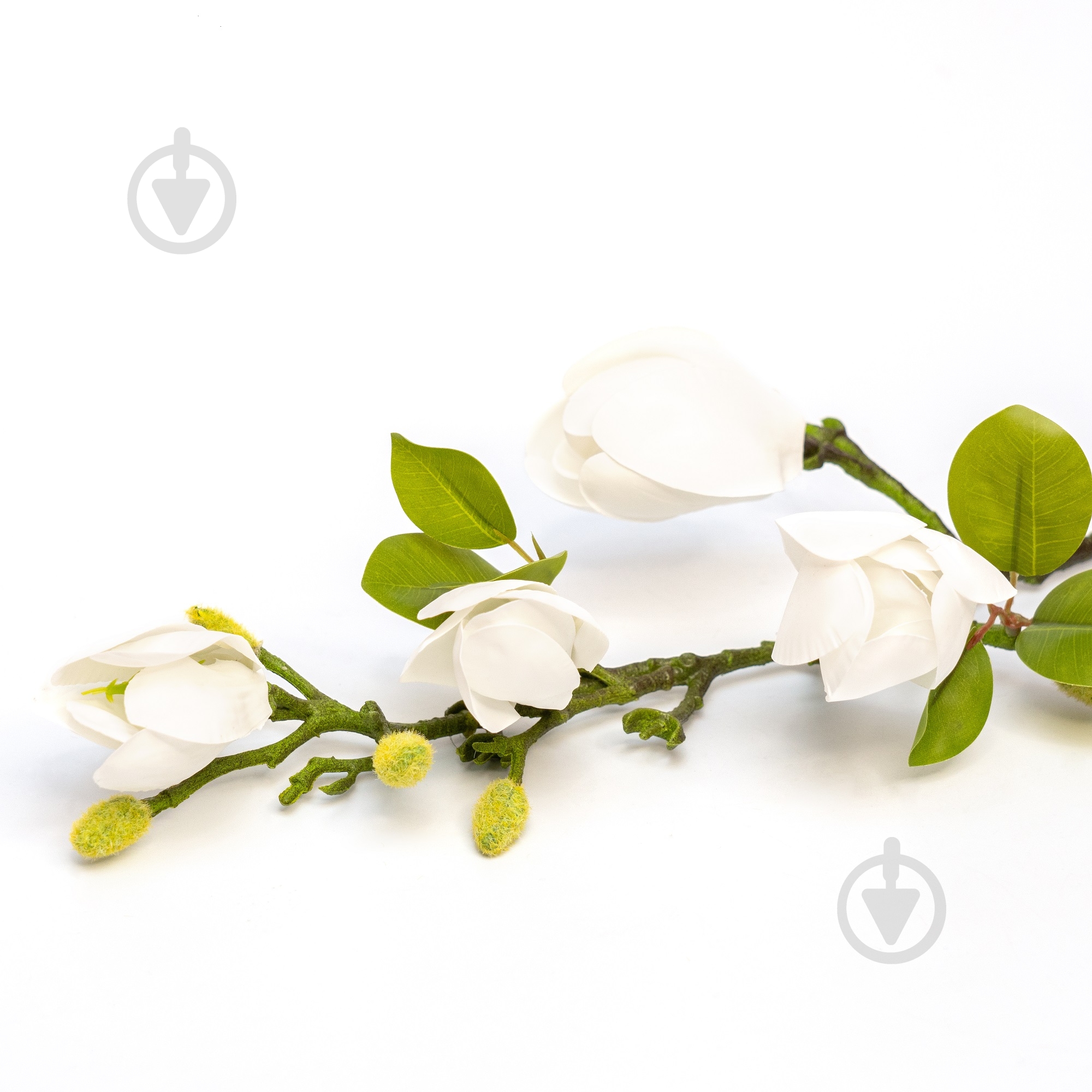 Цветок искусственный Магнолия 68 см белый 632434 Девилон - фото 2