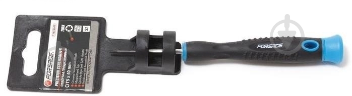 Отвертка Forsage TORX с отверстием ювелирная T5Hх40 мм F-73704005 - фото 1 Отвертка Forsage TORX с отверстием ювелирная T5Hх40 мм F-73704005 - фото 1