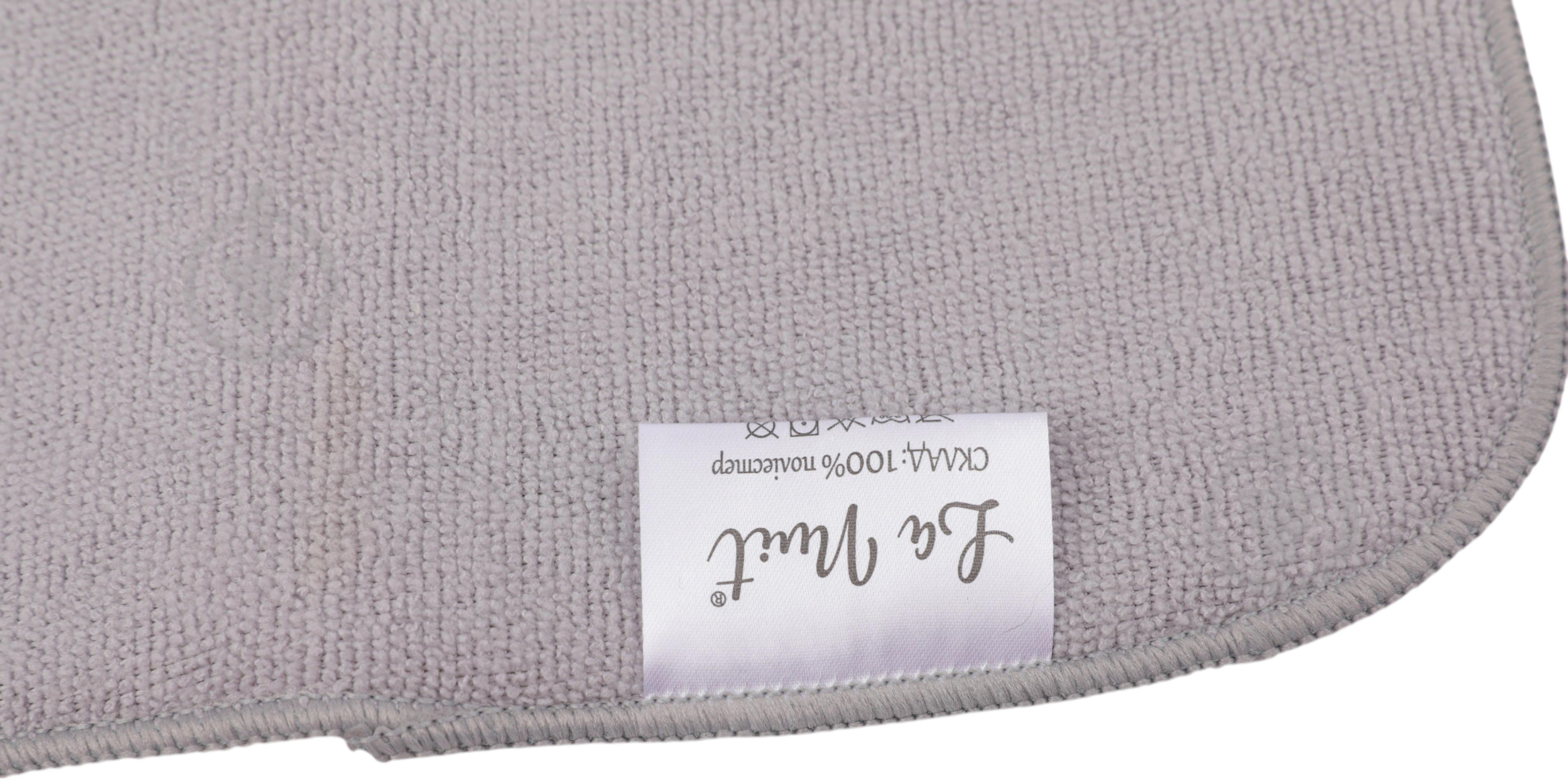 Коврик для сушки посуды La Nuit Ribbo 38х50 см светло-серый - фото 3 Коврик для сушки посуды La Nuit Ribbo 38х50 см светло-серый - фото 3