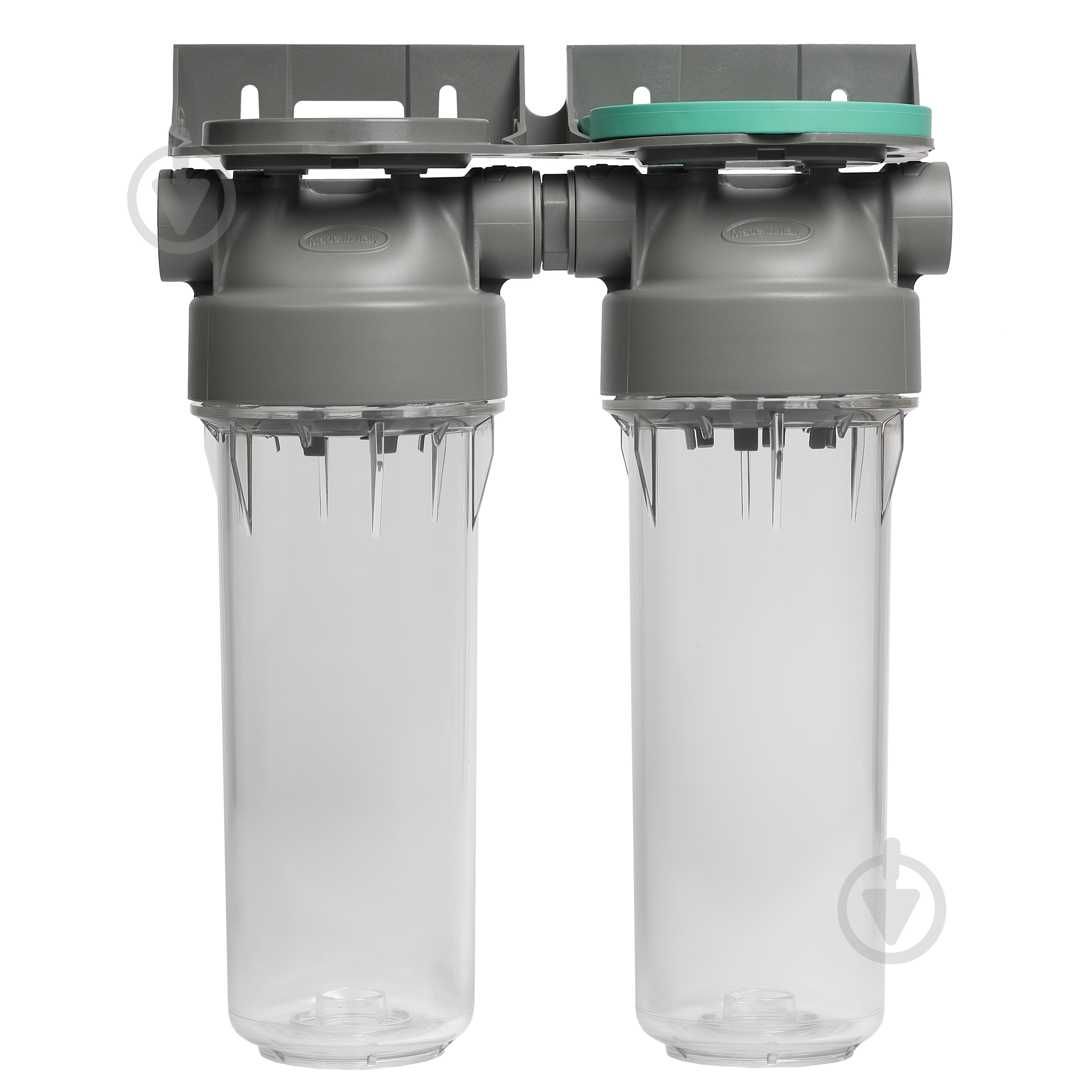 Колба Ecosoft 2P DUPLEX РЕТ прозорий корпус фільтру 3/4" - фото 1