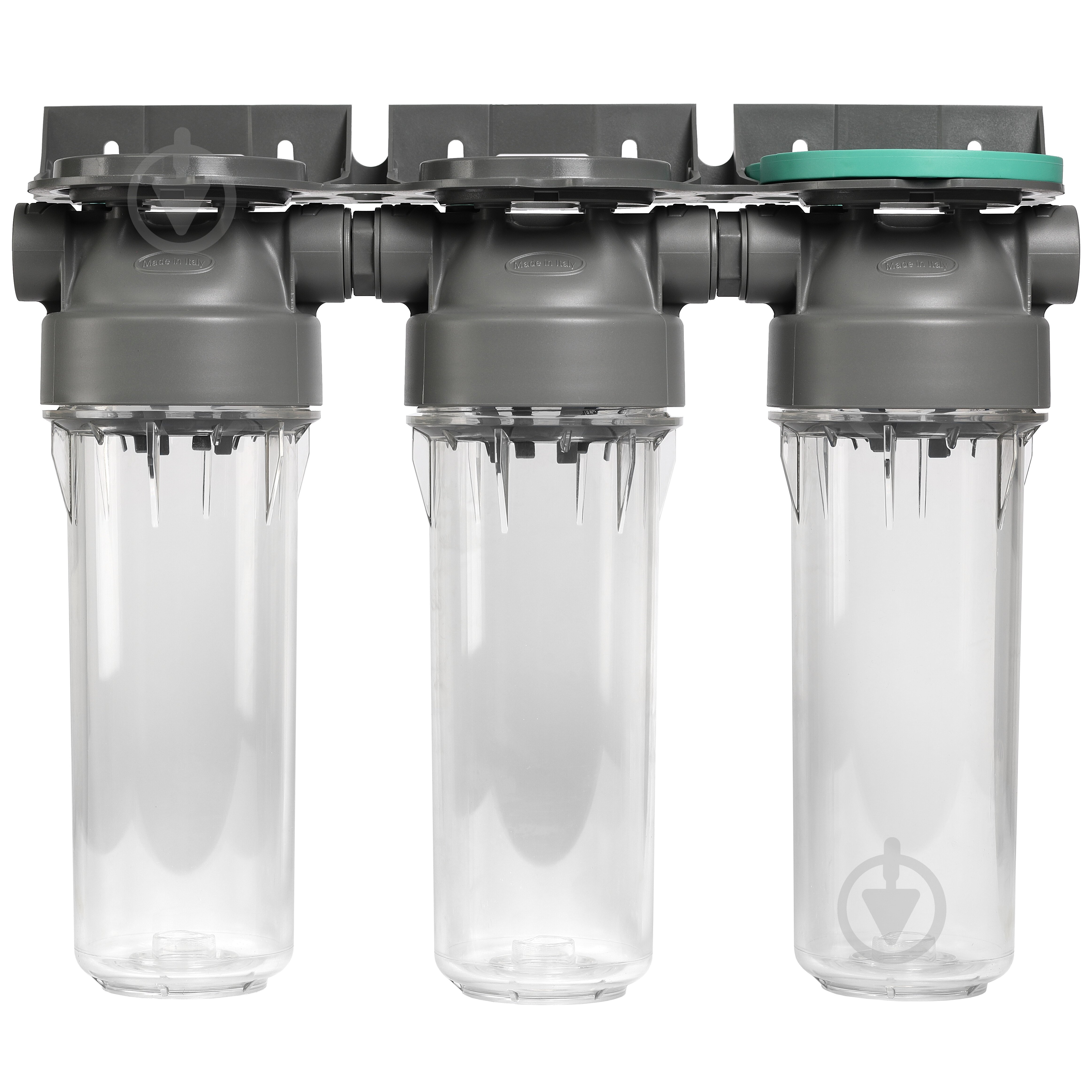 Колба Ecosoft 2P TRIPLEX РЕТ прозор. корпус фільтру 3/4" - фото 1