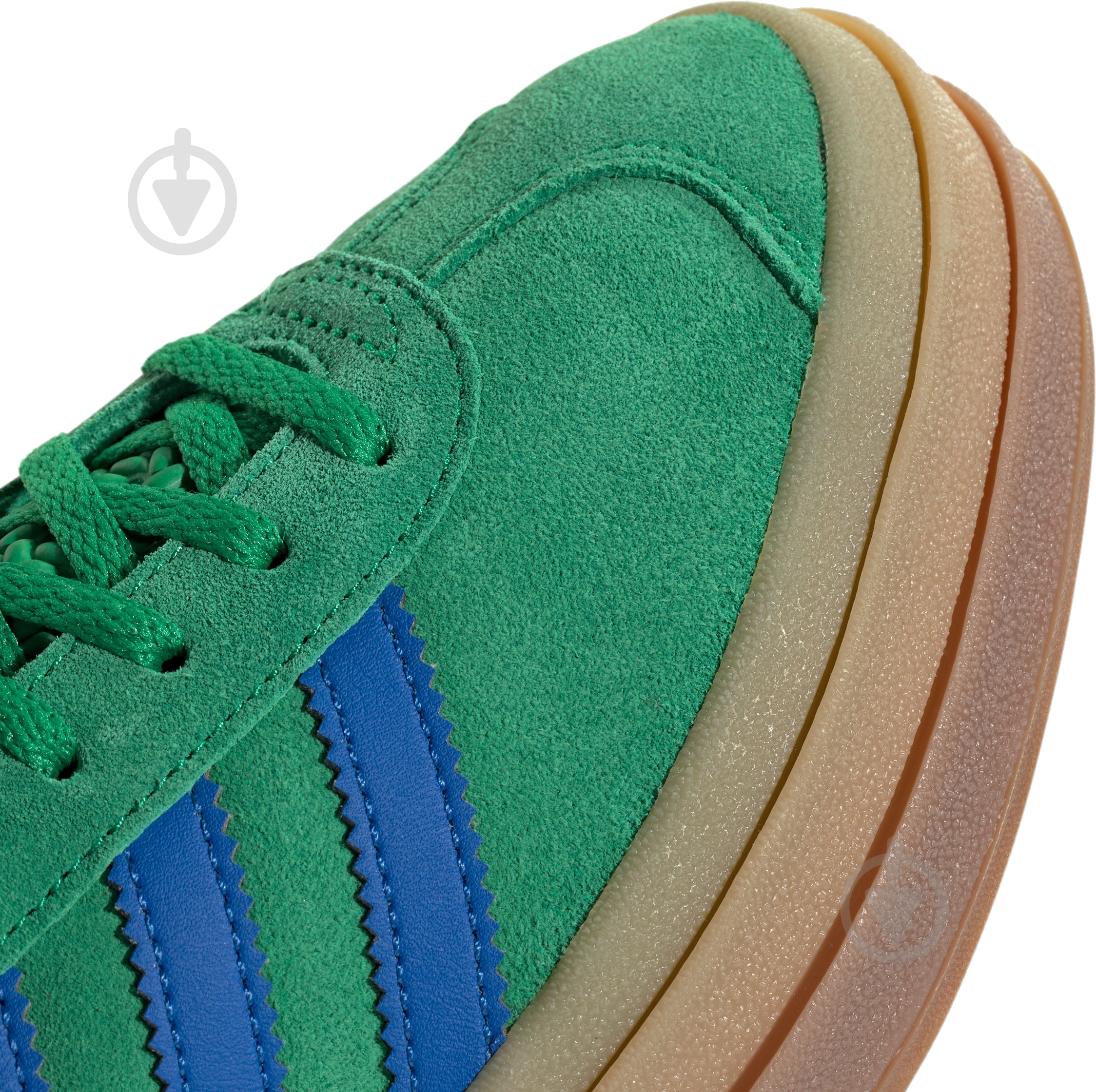 Кроссовки женские демисезонные Adidas GAZELLE BOLD W IE1370 р.40 2/3 зеленые - фото 6