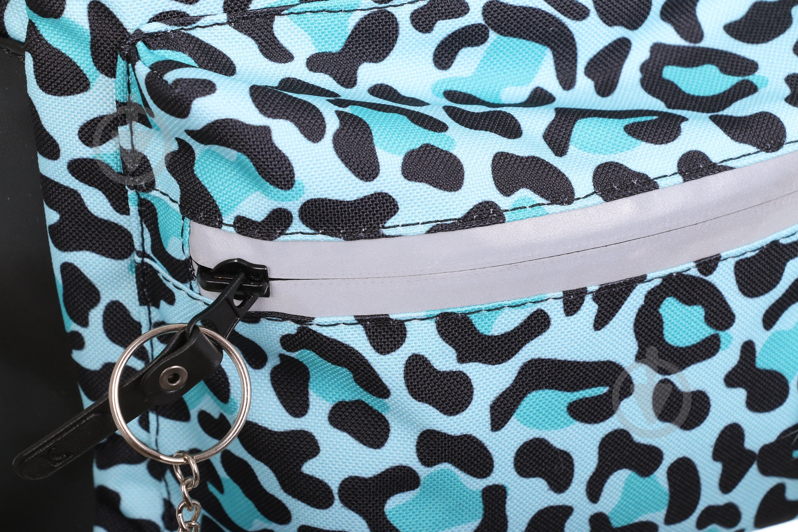 Рюкзак Bagland Леопард бирюза - фото 6