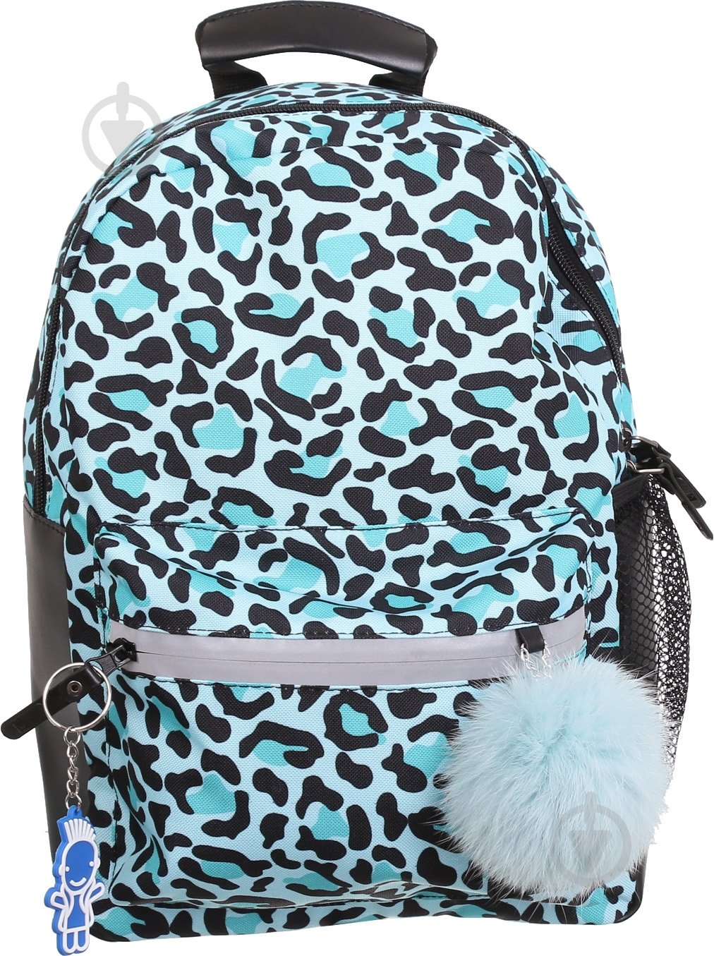 Рюкзак Bagland Леопард бирюза - фото 2