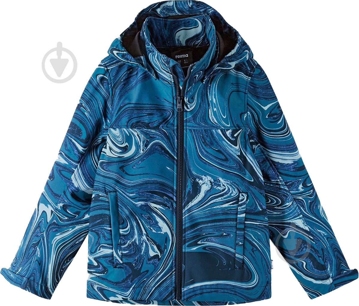 Куртка Reima Softshell Kuopio р.104 темно-синій 5100187B-6983 - фото 1 Куртка Reima Softshell Kuopio р.104 темно-синій 5100187B-6983 - фото 1