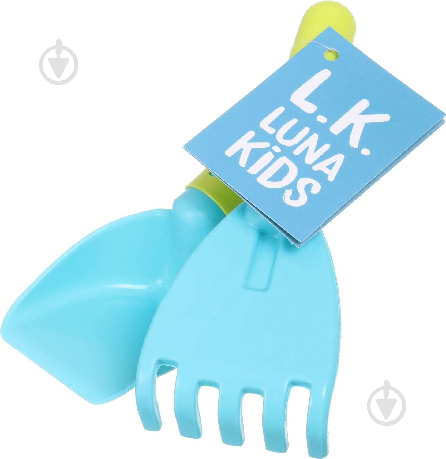 Набір для гри з піском і водою Luna Kids лопатка с грабельками 39839 - фото 4