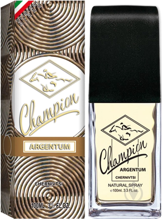 Одеколон Aroma perfume Champion Argentum 100 мл - фото 2