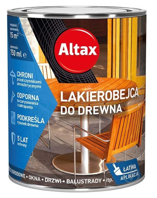 Лакобейц для деревини Altax сосна сатиновий глянець 0,75 л - фото 2