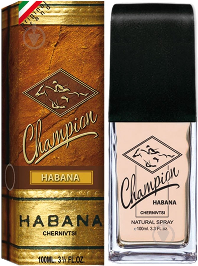 Одеколон Aroma perfume Champion Habana 100 мл - фото 2 Одеколон Aroma perfume Champion Habana 100 мл - фото 2