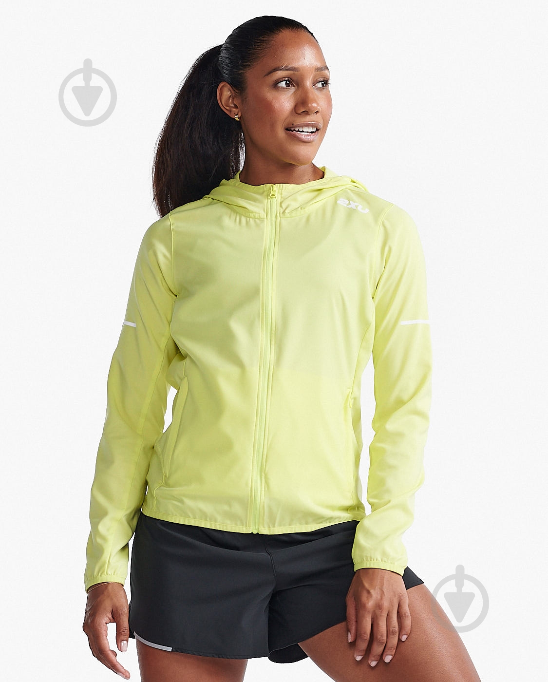 Куртка жіноча 2XU Aero Jacket WR7205a_LLT/WRF р.S жовта - фото 1