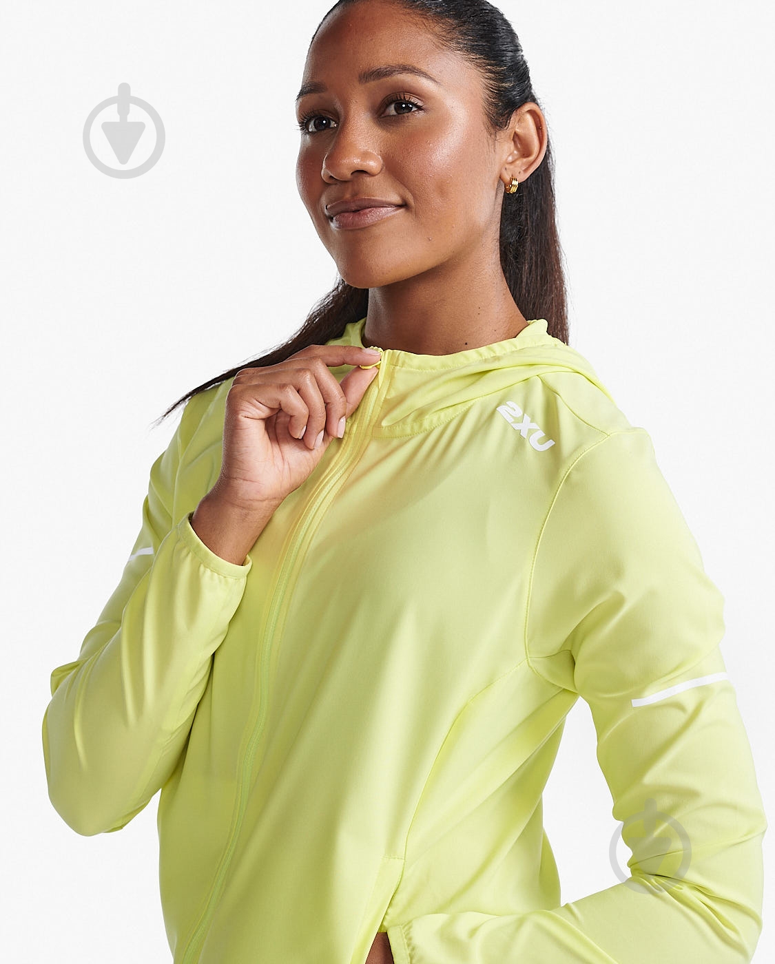 Куртка жіноча 2XU Aero Jacket WR7205a_LLT/WRF р.S жовта - фото 4