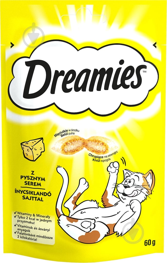 Снеки Dreamies с сыром 60 г - фото 1