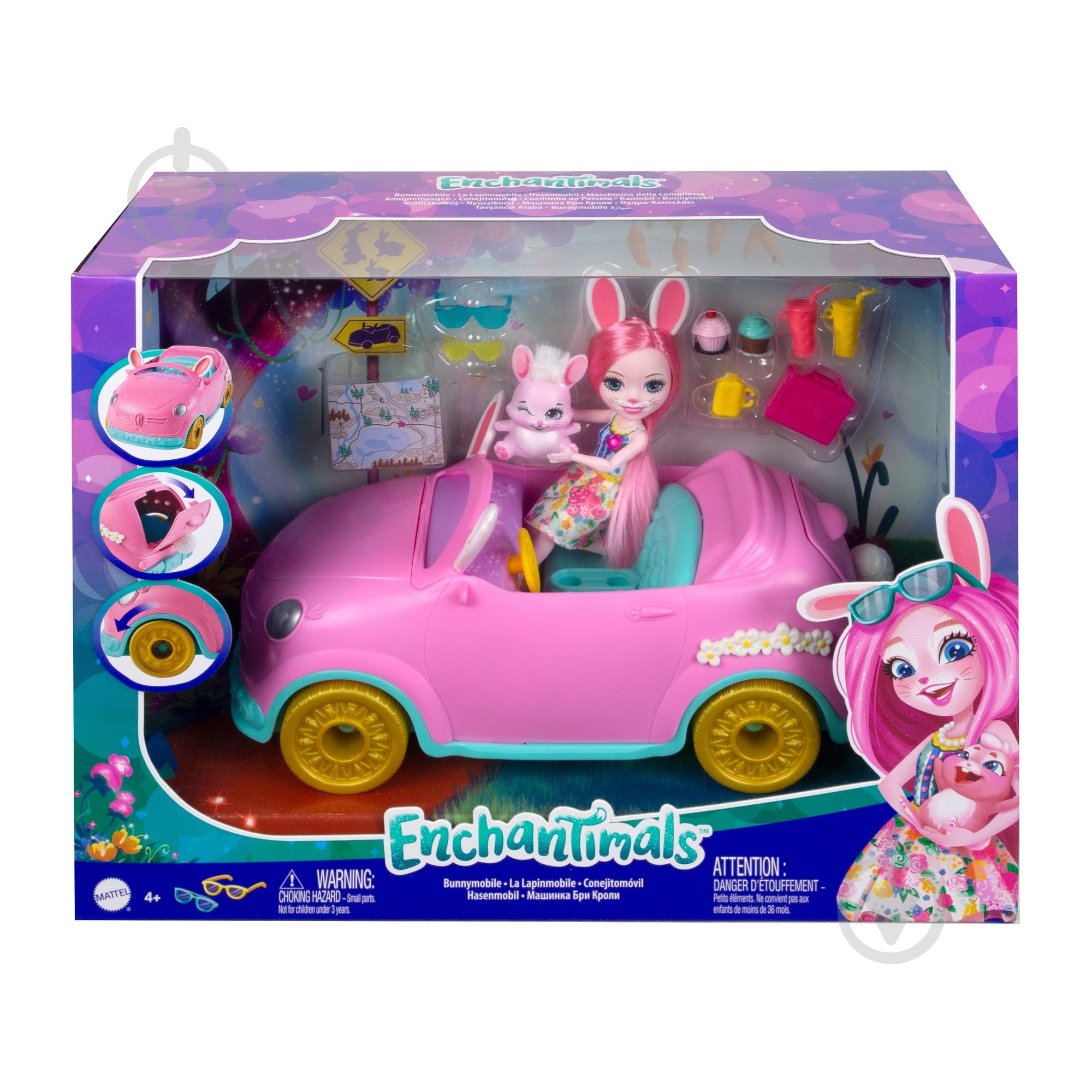 Игровой набор Enchantimals Баннимобиль HCF85 - фото 6